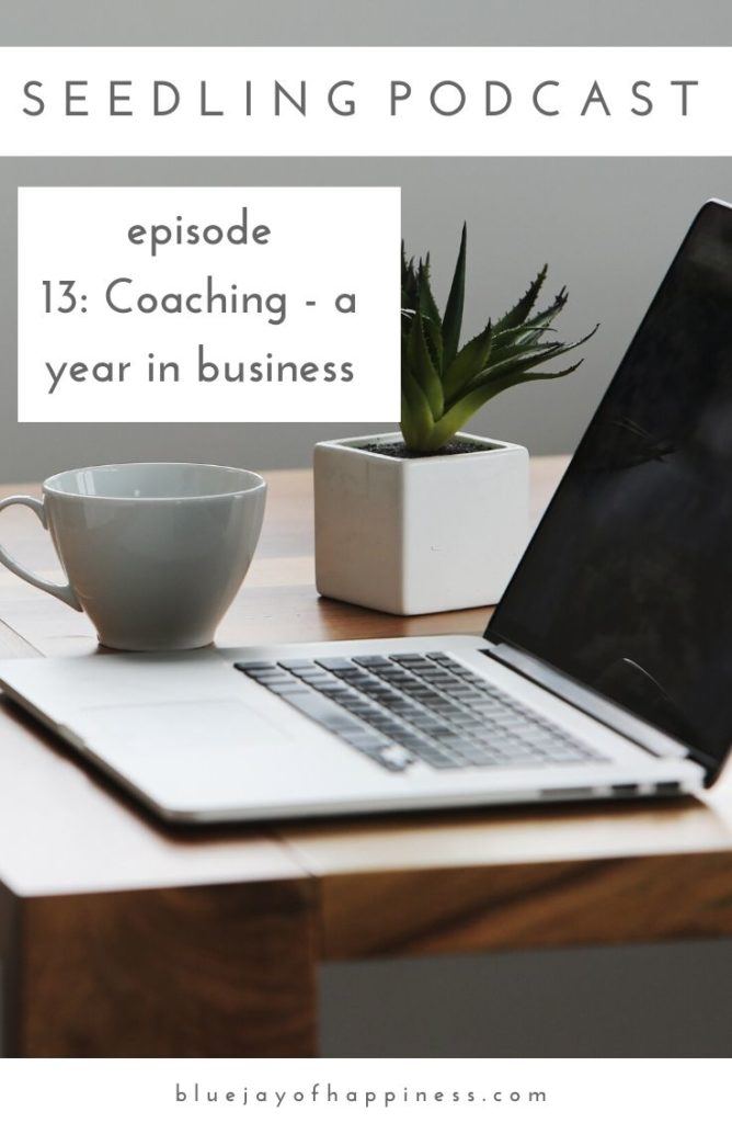 Seedling Ep 13 Coaching a year in business